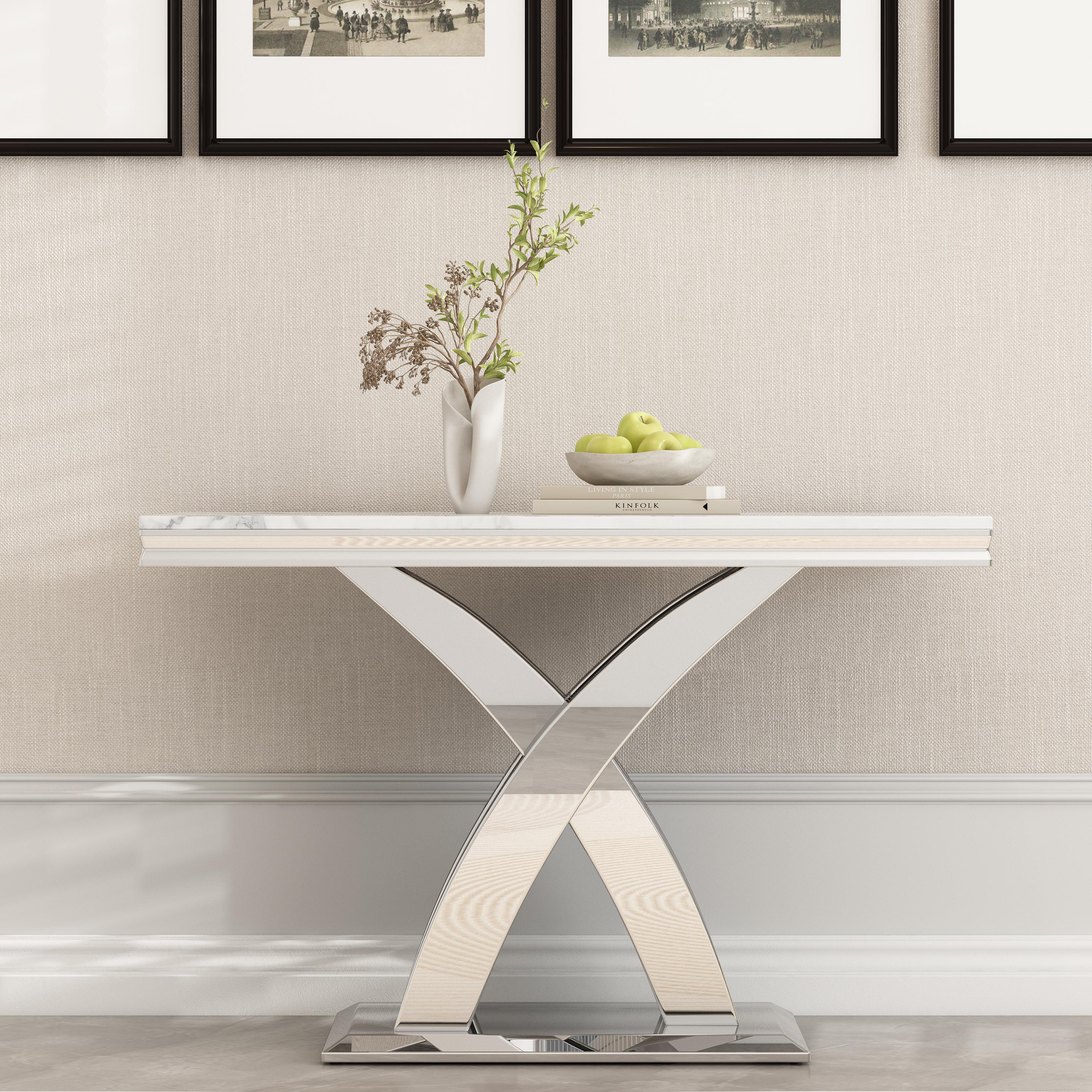 Westco Furniture 46.85" Console Tables For Entryway With Luxury